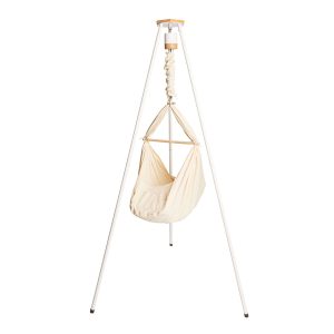 BABYNOHR - Slyngevugge Med Motor - Bundle Sampakke - Hvid - Nature White - Babynohr.dk