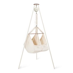 Classic Bundle - Tvillingeslyngevugge med motor og stativ | Moonboon